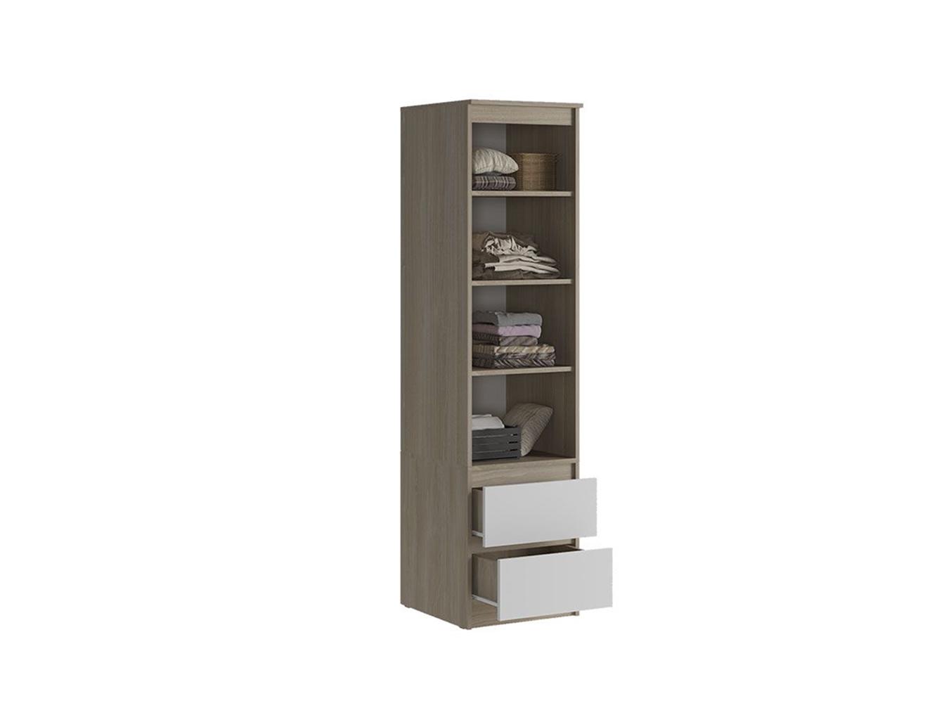 Распашной шкаф Мальм 316 oak white ИКЕА (IKEA) изображение товара