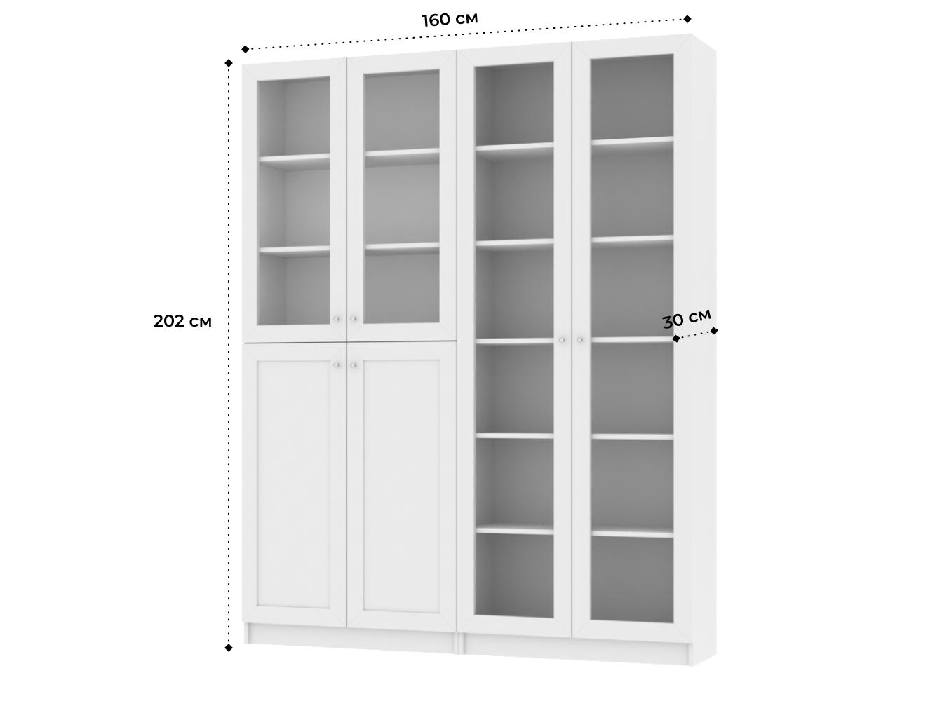 Книжный шкаф Билли 345 white ИКЕА (IKEA) изображение товара