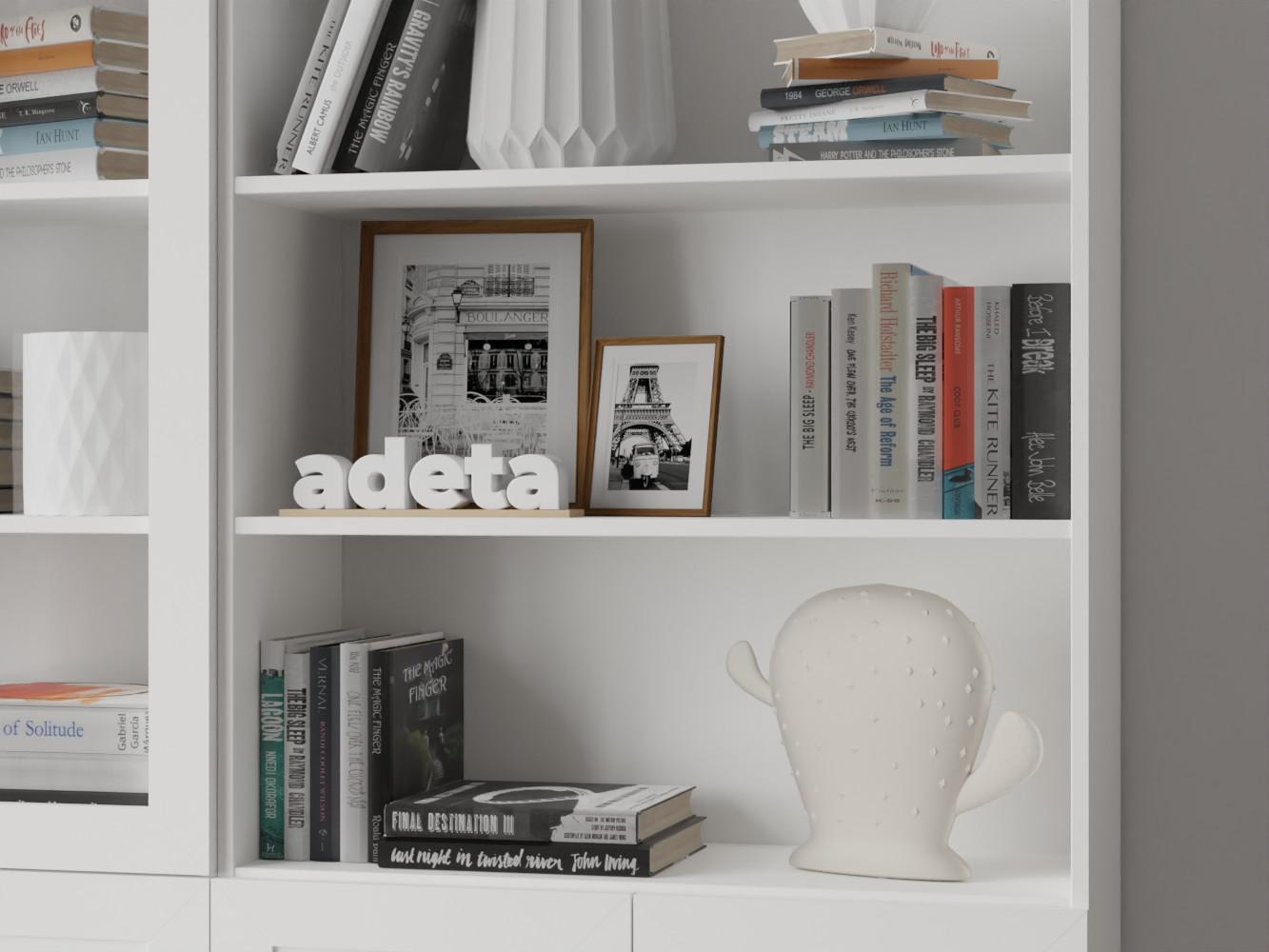 Книжный шкаф Билли 349 white ИКЕА (IKEA) изображение товара