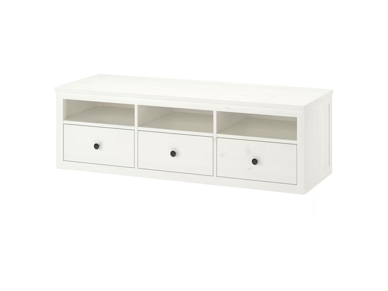 Тумба под телевизор Хемнес 513 white ИКЕА (IKEA) изображение товара