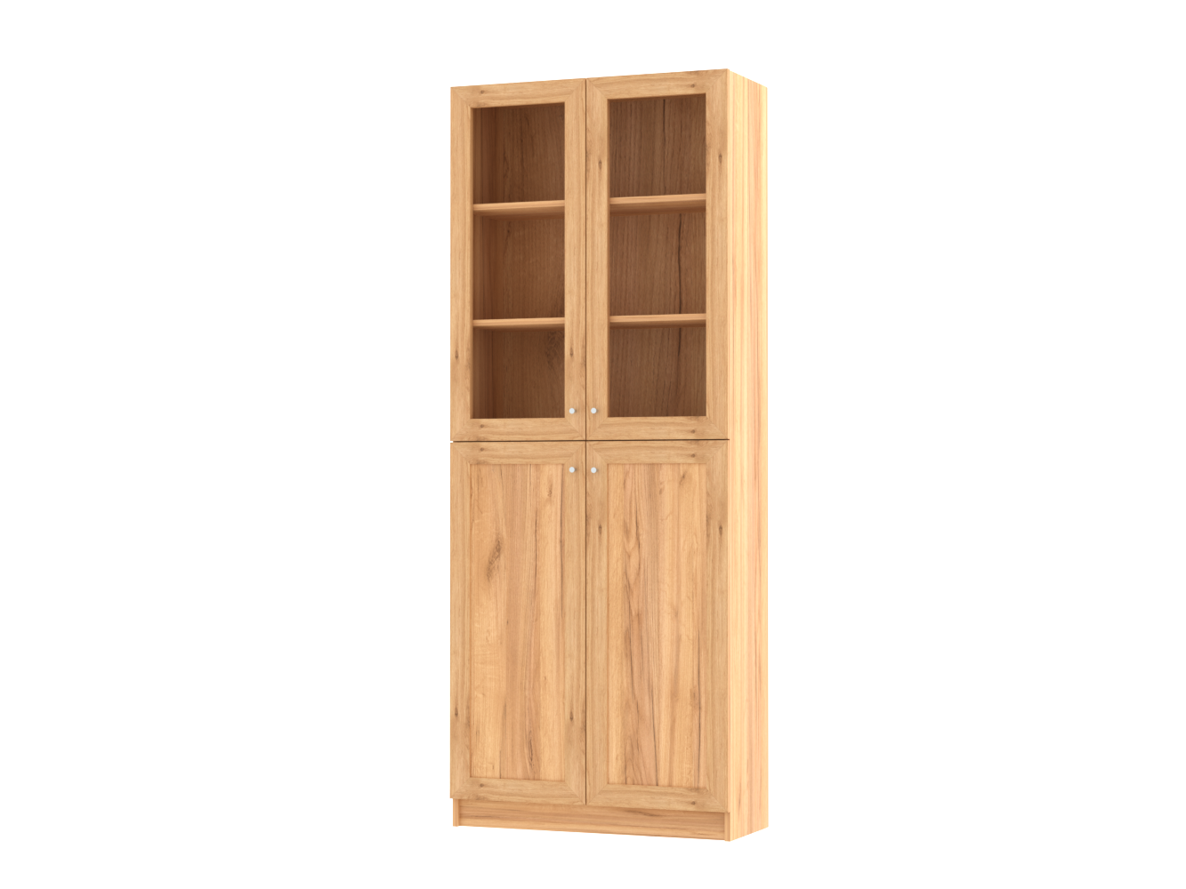 Книжный шкаф Билли 334 oak gold craft ИКЕА (IKEA) изображение товара