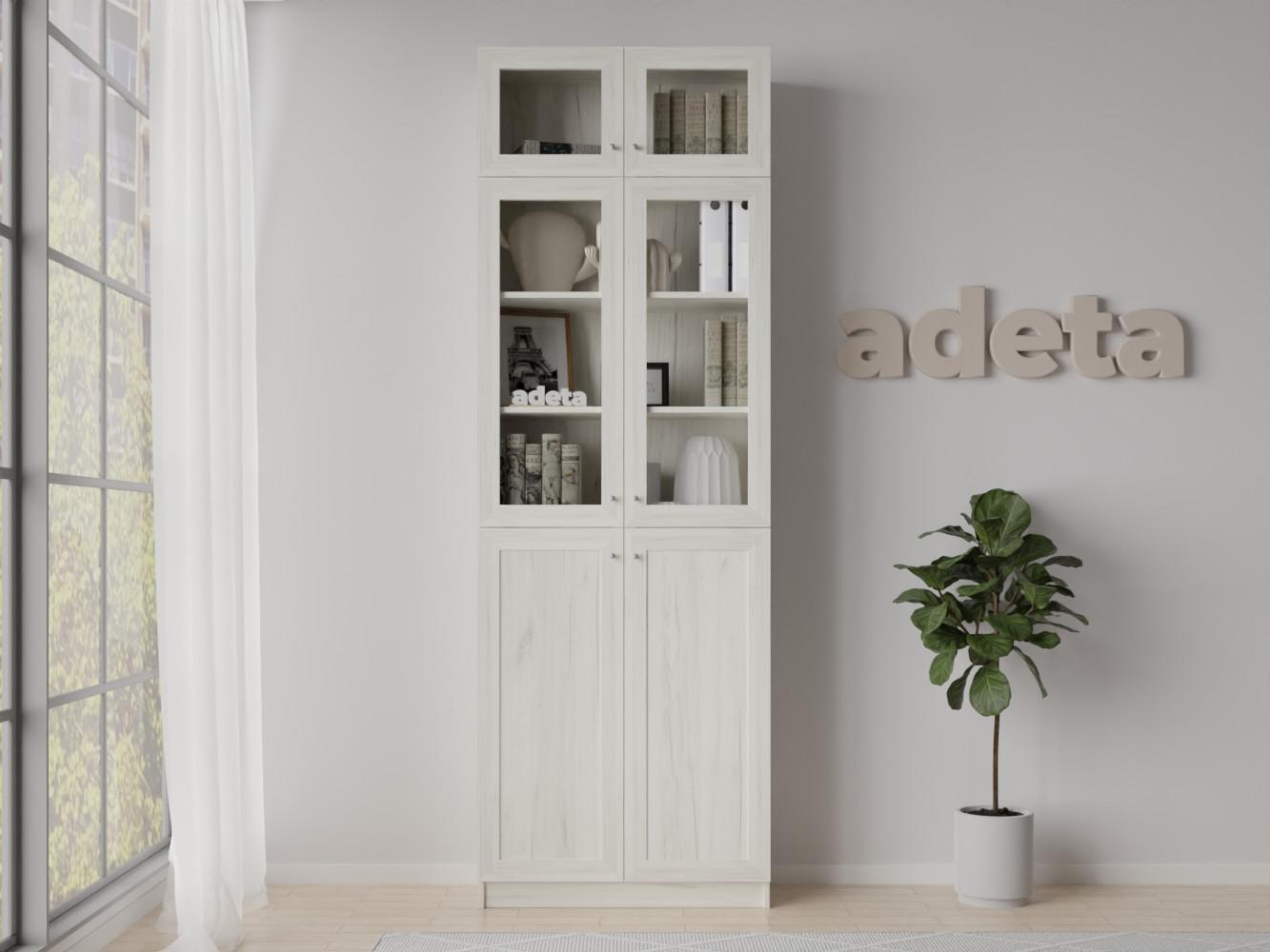 Книжный шкаф Билли 352 oak white craft ИКЕА (IKEA) изображение товара