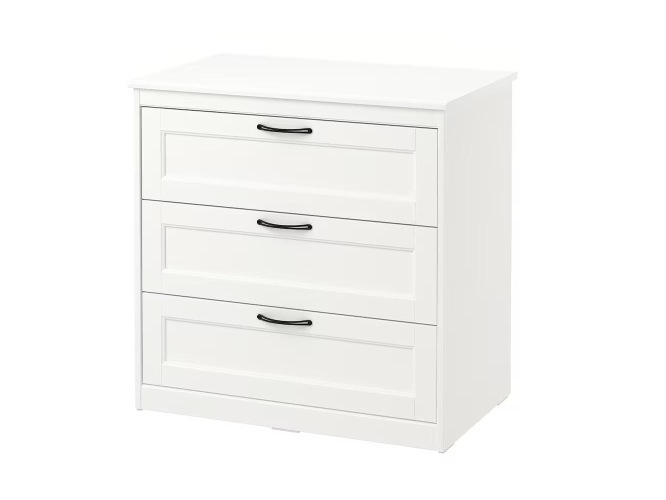 Комод Сонгесанд 13 white ИКЕА (IKEA) изображение товара