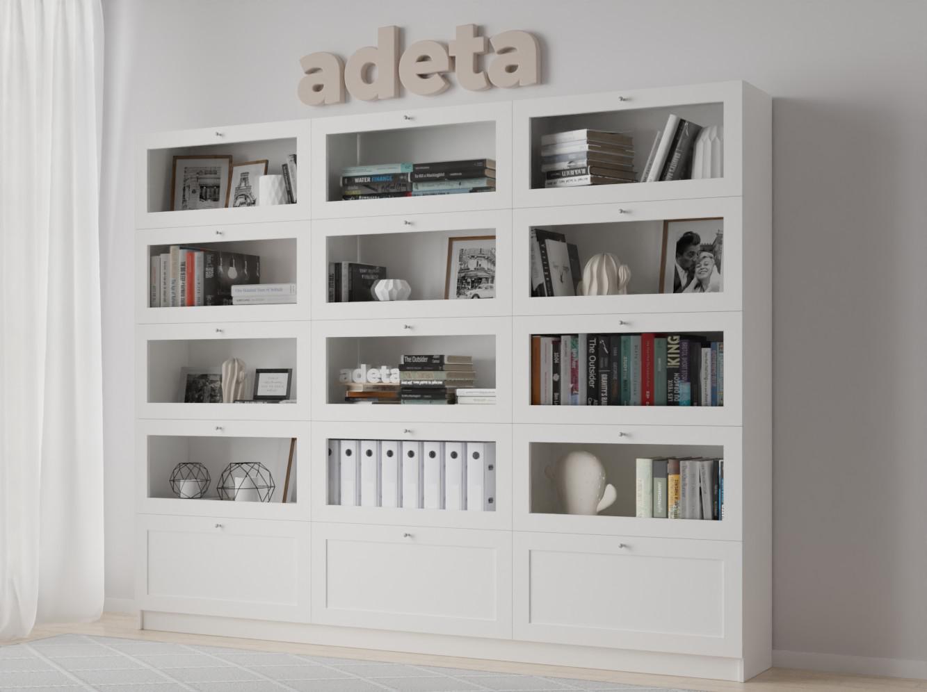 Книжный шкаф Билли 373 white ИКЕА (IKEA) изображение товара