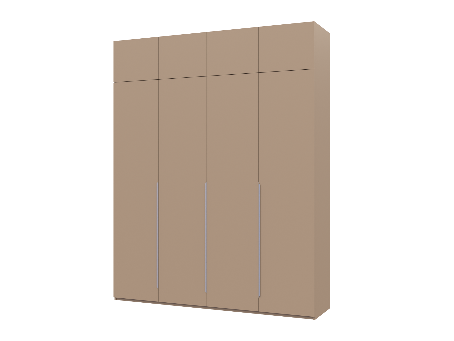 Распашной шкаф Пакс Альхейм 24 brown (silver) ИКЕА (IKEA) изображение товара