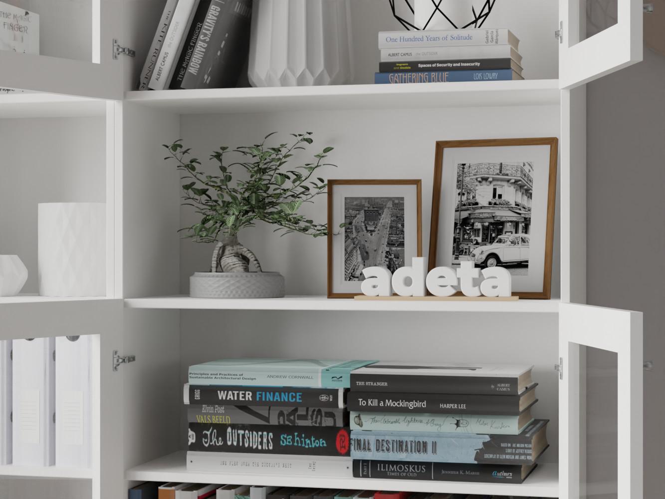 Книжный шкаф Билли 388 white ИКЕА (IKEA) изображение товара