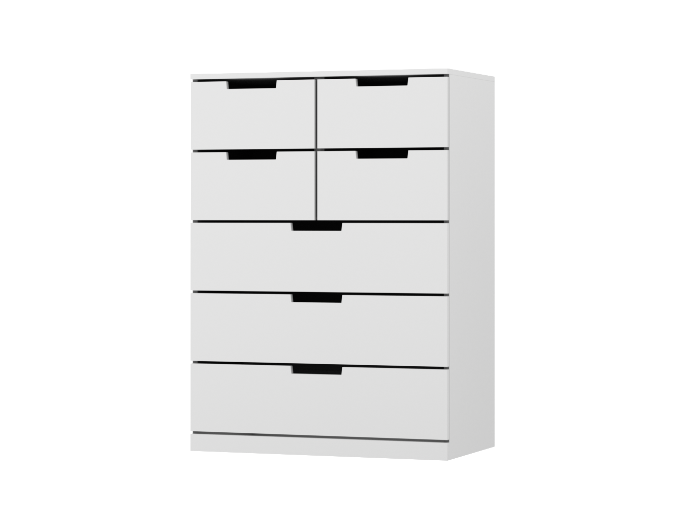 Комод Нордли 15 white ИКЕА (IKEA) изображение товара