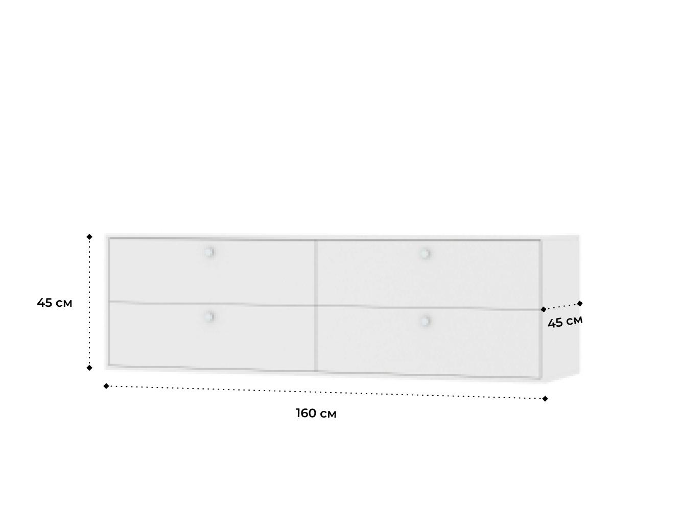 Тумба под телевизор Каллакс KALLAX 113 white ИКЕА (IKEA) изображение товара