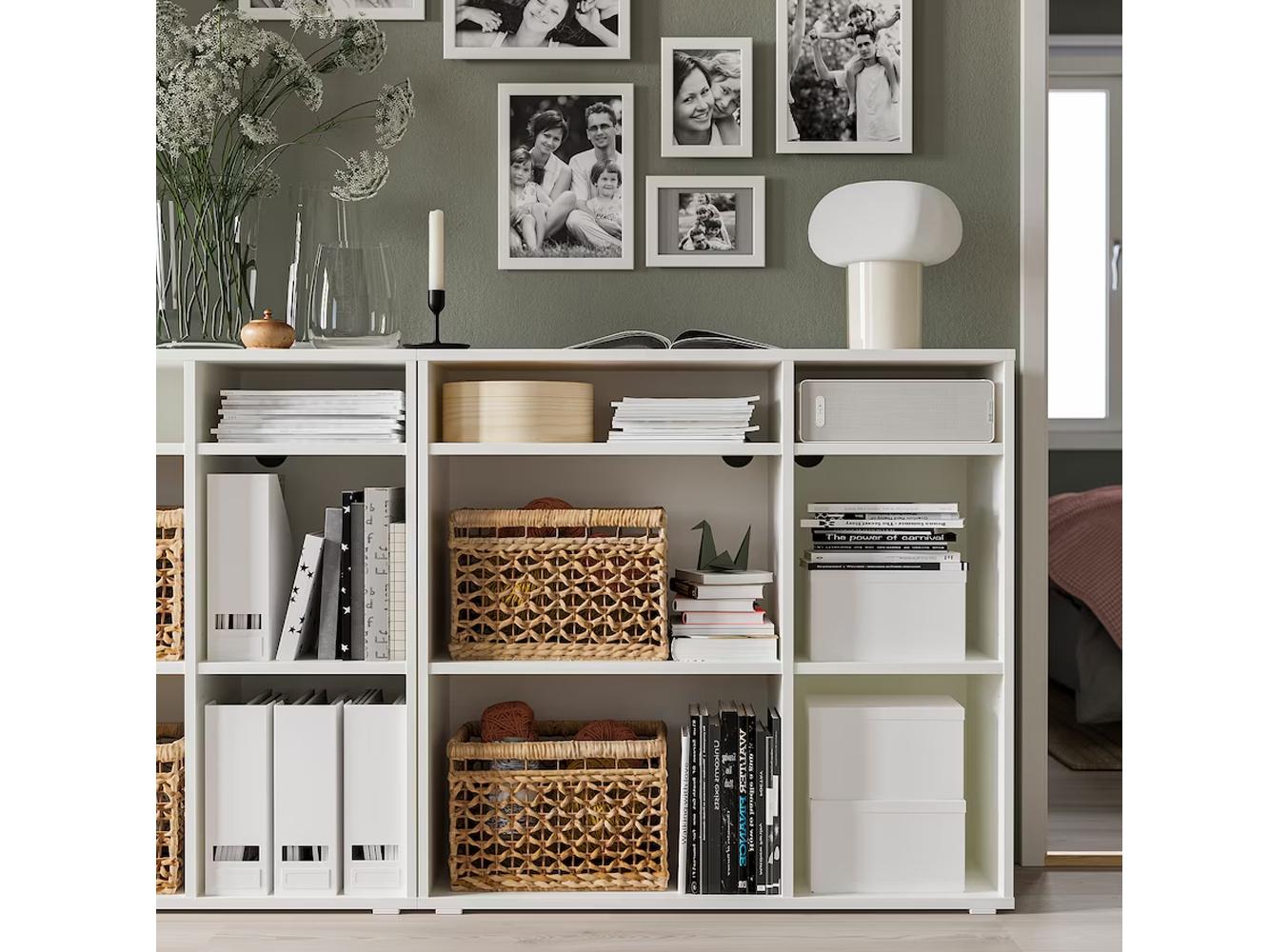 Стеллаж Вихалс white ИКЕА (IKEA) изображение товара