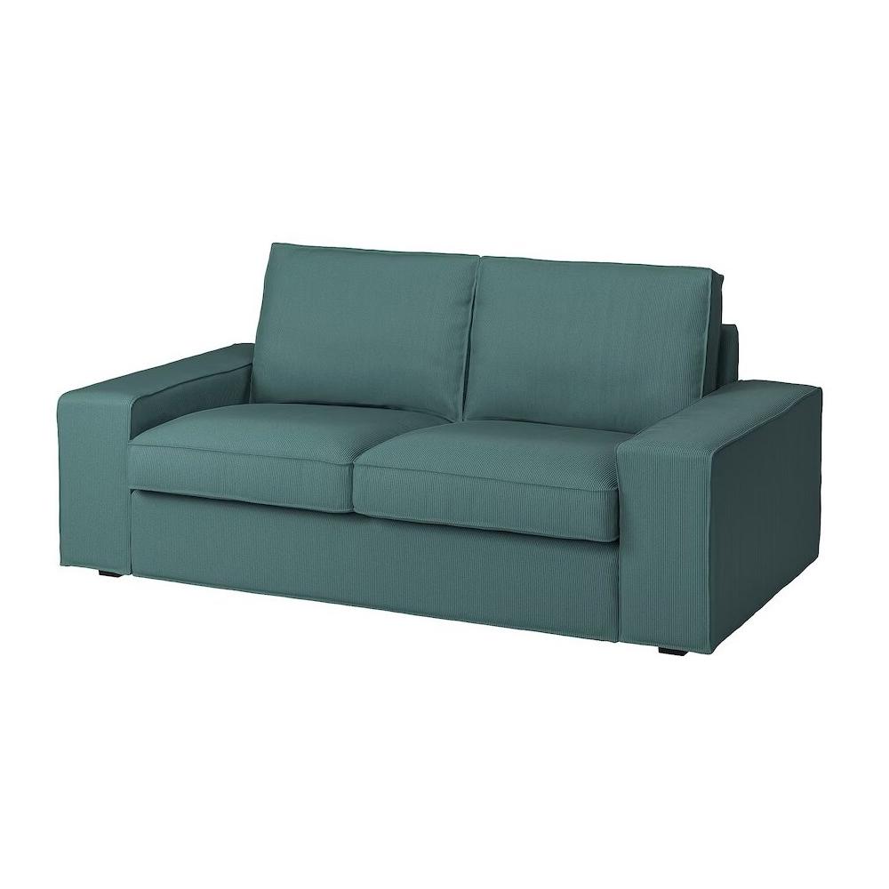 Прямой диван Кивик turquoise ИКЕА (IKEA) изображение товара