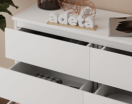 Изображение товара Комод Мальм 15 white ИКЕА (IKEA) на сайте adeta.ru